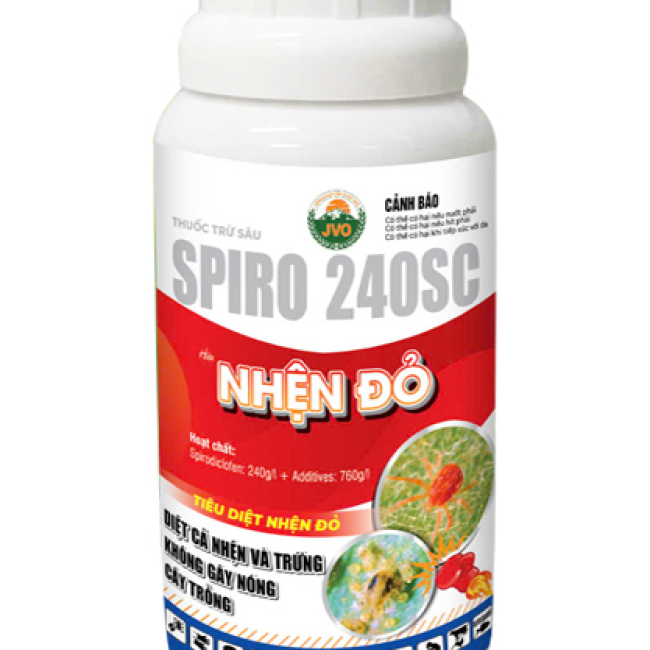 THUỐC ĐẶC TRỊ NHỆN ĐỎ SPRIO 240SC - CHUYÊN ĐẶC TRỊ NHỆN VÀ UNG TRỨNG