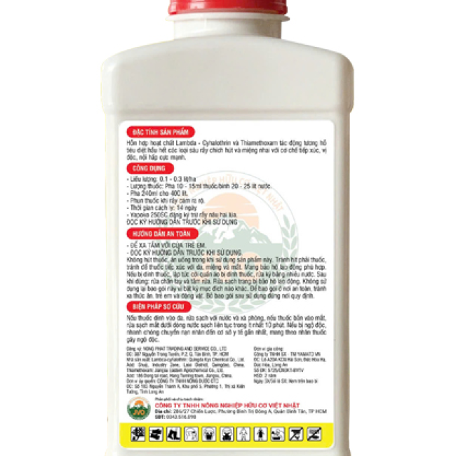 YAPOKO 250SC - CHUYÊN DIỆT CÁC LOẠI RẦY RỆP, NHỆN ĐỎ, SÂU BỌ VÀ CÔN TRÙNG GÂY HẠI