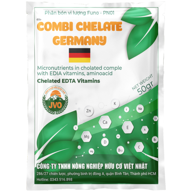 COMBI CHELATE ĐỨC - GIÚP CÂY PHÁT TRIỂN TOÀN DIỆN, TĂNG KHẢ NĂNG KHÁNG BỆNH