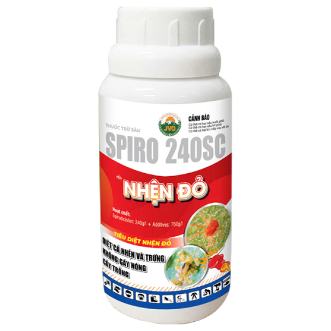 THUỐC ĐẶC TRỊ NHỆN ĐỎ SPRIO 240SC - CHUYÊN ĐẶC TRỊ NHỆN VÀ UNG TRỨNG