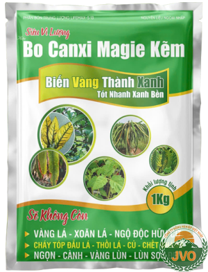 SIÊU VI LƯỢNG BO CANXI MAGIE KẼM - BIẾN VÀNG THÀNH XANH ,TỐT NHANH XANH BỀN