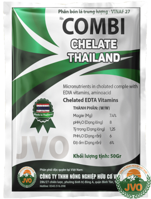 COMBI CHELATE THÁI LAN - GIÚP CÂY PHÁT TRIỂN TOÀN DIỆN, TĂNG KHẢ NĂNG KHÁNG BỆNH