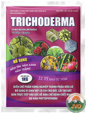 TRICHODERMA - PHÒNG VÀNG LÁ, THỐI RỄ HÉO XANH, HÉO Ủ CÂY TRỒNG